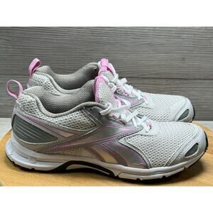 Reebok Shoes Foamfusion Running Sneakers 1AP506 116 Gray Pink Mesh Women’s 7.5